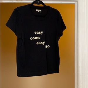 Madewell Tops - Madewell Thick Button Tee Madewell Tops - Madewell Thick Button Tee